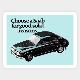 SAAB 96 - advert Sticker